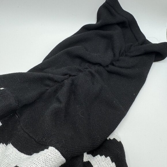 VG by Victor Glemaud Women's Plus Ribbed Waist Patterned Knit Sweater Dress 2X - Picture 5 of 7